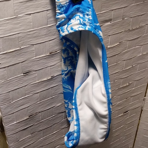 Blue Floral Bikini - Picture 4 of 10